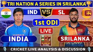 India A vs Srilanka A, 1st Unofficial ODI Live Match Analysis & Discussion IND-A vs SL-A 1st Match screenshot 1