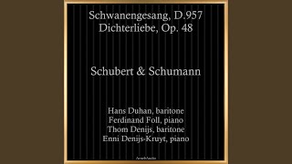 Schwanengesang, D. 957: XIV. Die Taubenpost