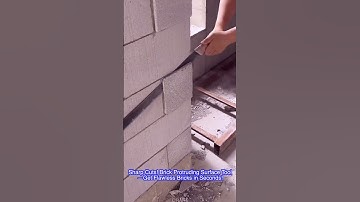 Sharp Cuts! Brick Protruding Surface Tool—Get Flawless Bricks in Seconds!