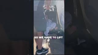 One of the BIGGEST downsides of the Evenflo Shyft DualRide!  #stroller #evenflo #carseat screenshot 5