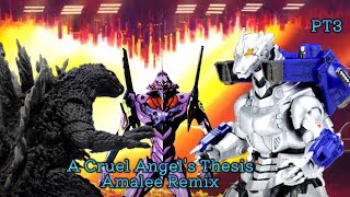Godzilla and Evangelion PT3 (AMV) Cruel Angels Thesis (From 