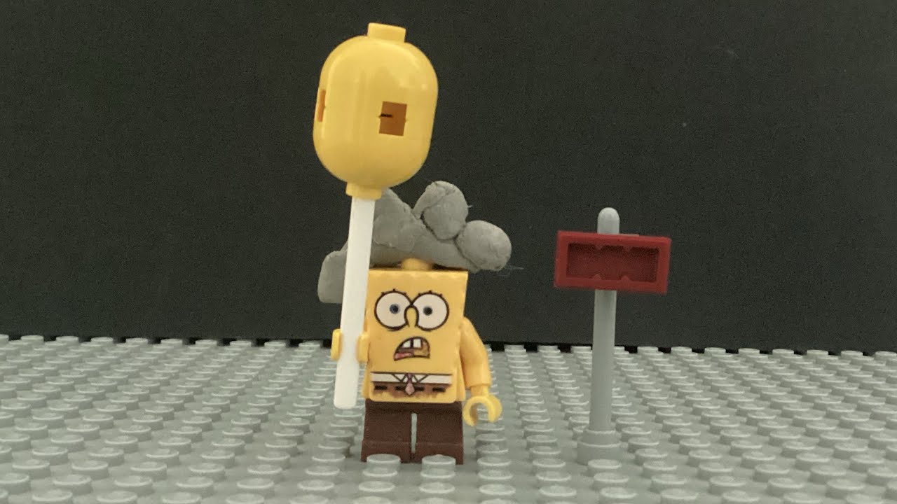 Покадровая анимация Lego SpongeBob: «На дне»