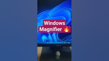 Windows Magnifier 🔥 🔥|  Day-0278 | Windows Tips #window #techreels #reel #short #windows11tips