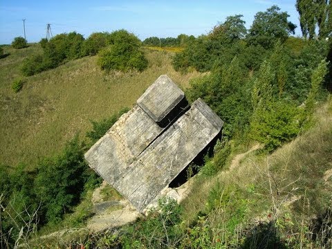 Видео: Wał Pomorski linia przełamania ślady po Kriegsmarine?