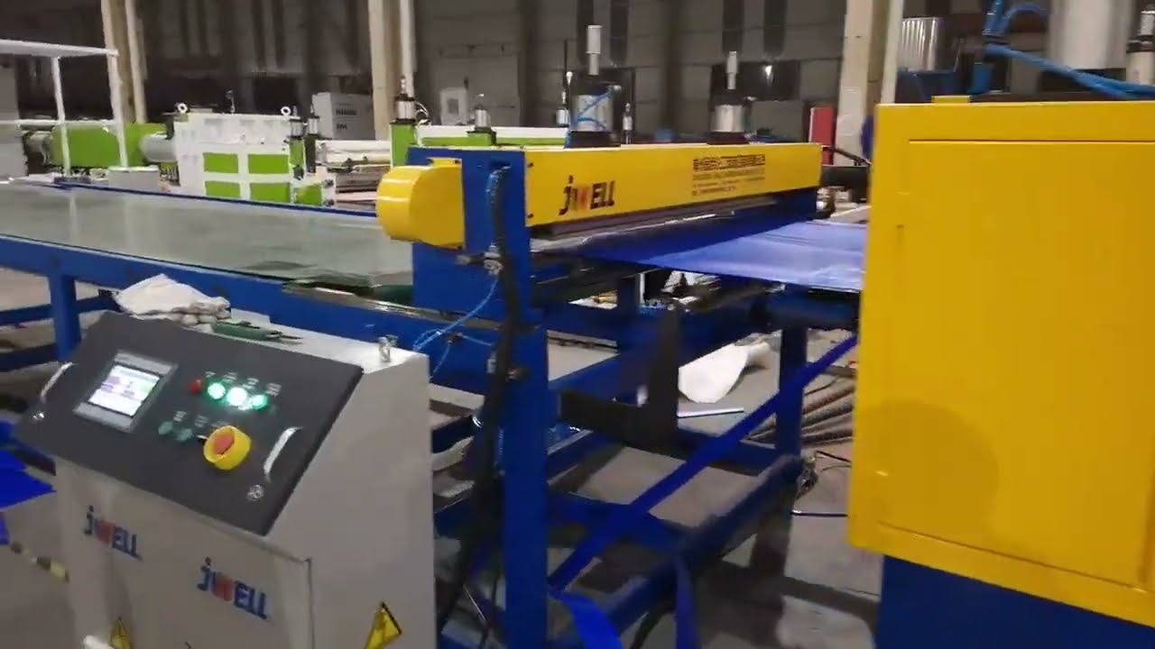 Linha de Extrusão de Chapa Alveolar (PP) - Jwell Machinery