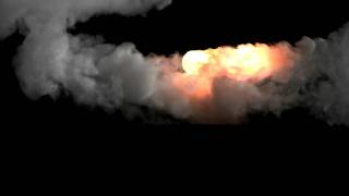 High Resolution FumeFX Simulation