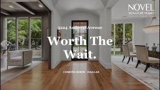 3224 Amherst Avenue Dallas Luxury Home Trailer Novel Signature Homes