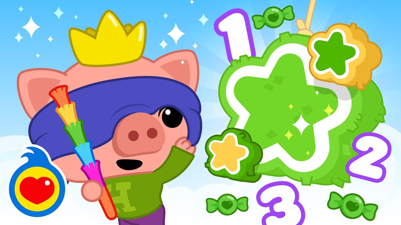 ¡Jugamos, Bailamos Y Rompemos La Piñata con Hoggie! | Parte 2 🎊 Videos Didácticos | Plim Plim