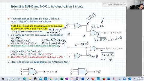 [22] 3 input NAND and NOR gates
