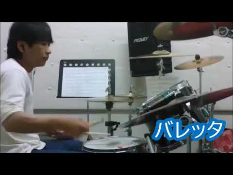 乃木坂46 バレッタ　drum cover