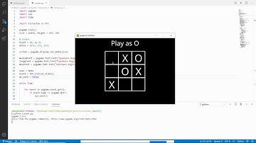 CS50AI Lecture0 (Search) Project0b (TicTacToe)