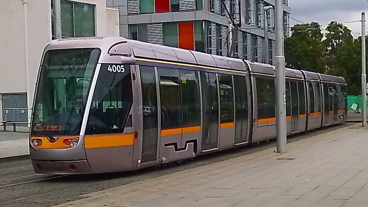 Luas Ride. Luas 4005. Service to Tallaght