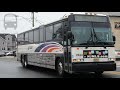 Detroit Diesel Powered MCI buses at Lakewood Terminal ( New Jersey Transit)