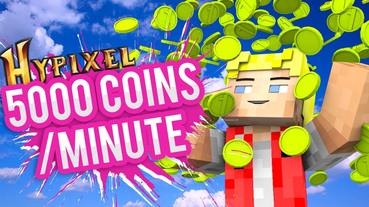 5000 Coins/Minute! Best way to get Money! Hypixel Skyblock Guide!