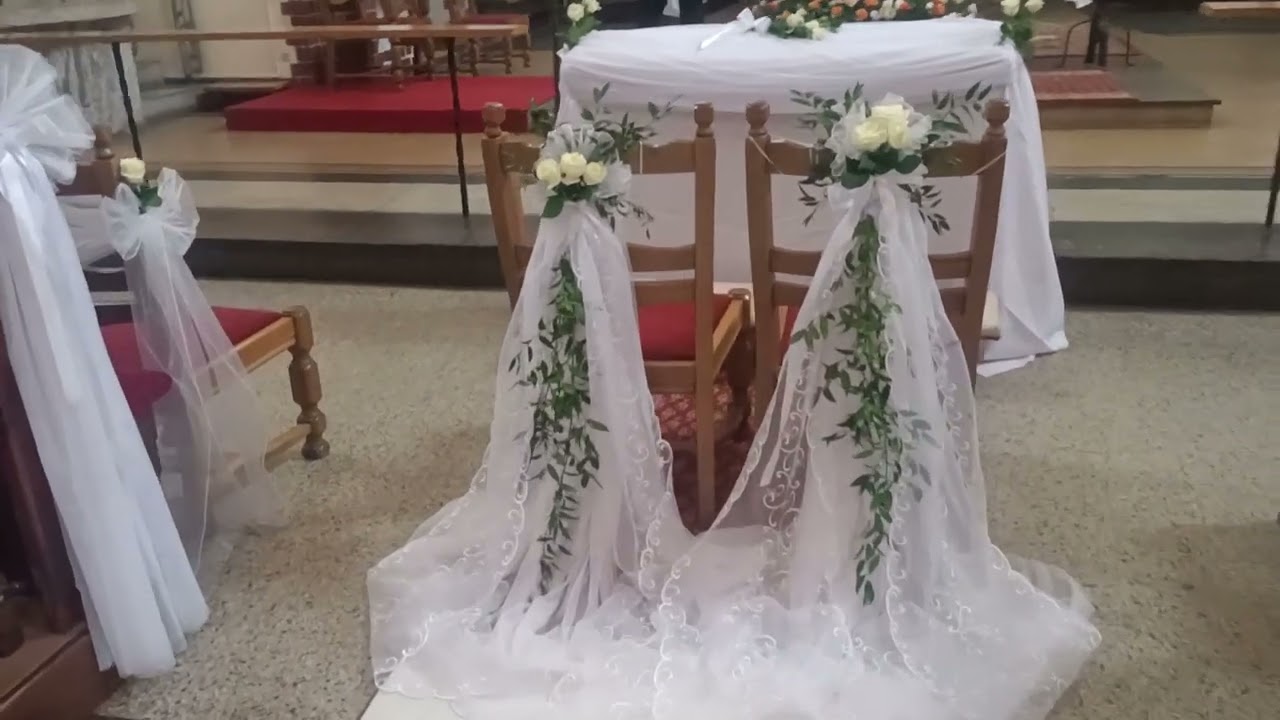 Dekoracja ślubna koscioła św. Franciszka z Asyżu Gdańsk