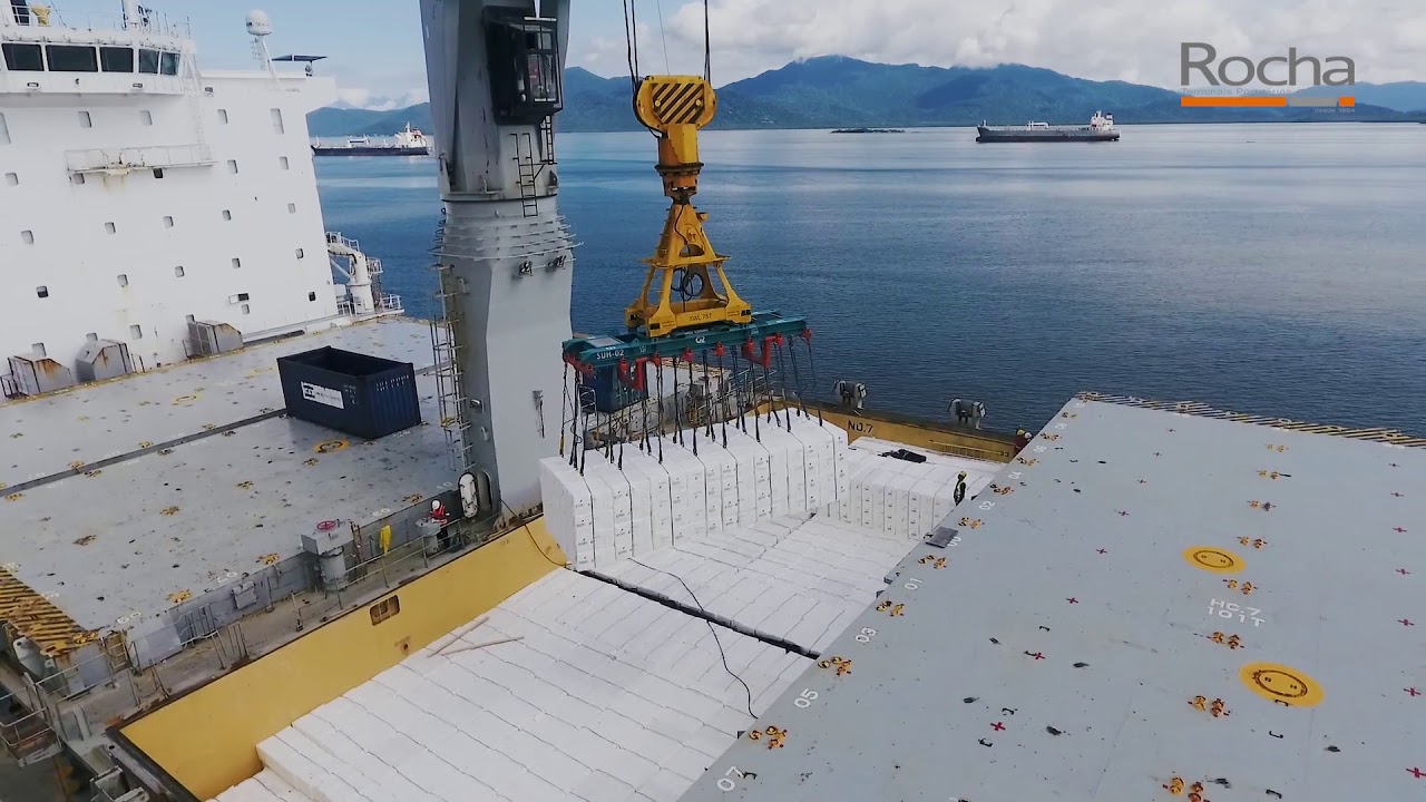 Porto de Paranaguá embarca maior carga de celulose