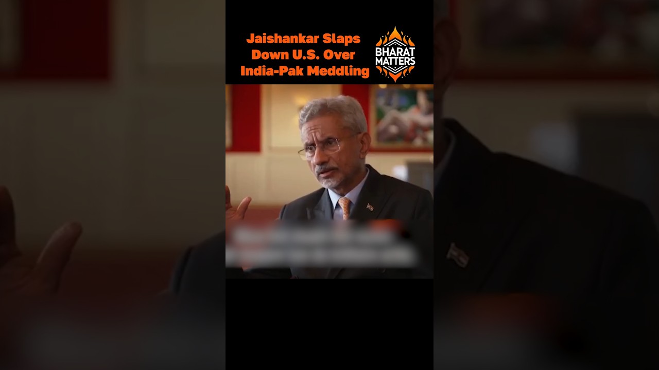 Jaishankar Warns U.S on Interference