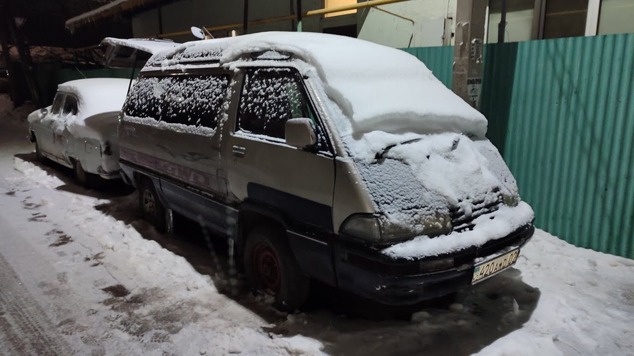 Toyota Master Ace Surf cr30 свап двигателя с 2ct на 4g64 от MMC Delica Space Gear L400. Часть 1.