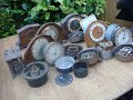 Vintage old antique  clock parts  for restoration spare to repair  see