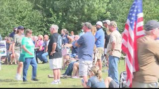 Back the Blue Rally held in Bloomington