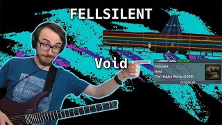 FELLSILENT - Void | 100% | Rocksmith CDLC Gameplay