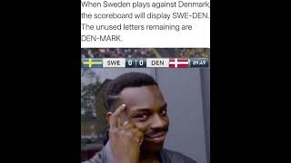 Sweden vs Denmark facts