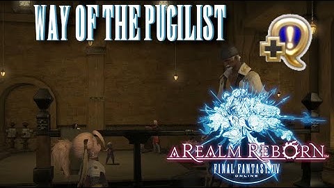 Way Of The Pugilist - Final Fantasy XIV - A Realm Reborn