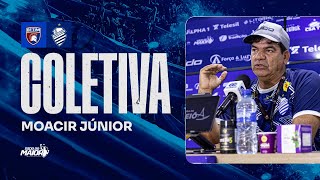 Coletiva pós-jogo com o técnico Moacir Júnior: Betim-MG 1x0 CSA - Brasileirão Série D 2026
