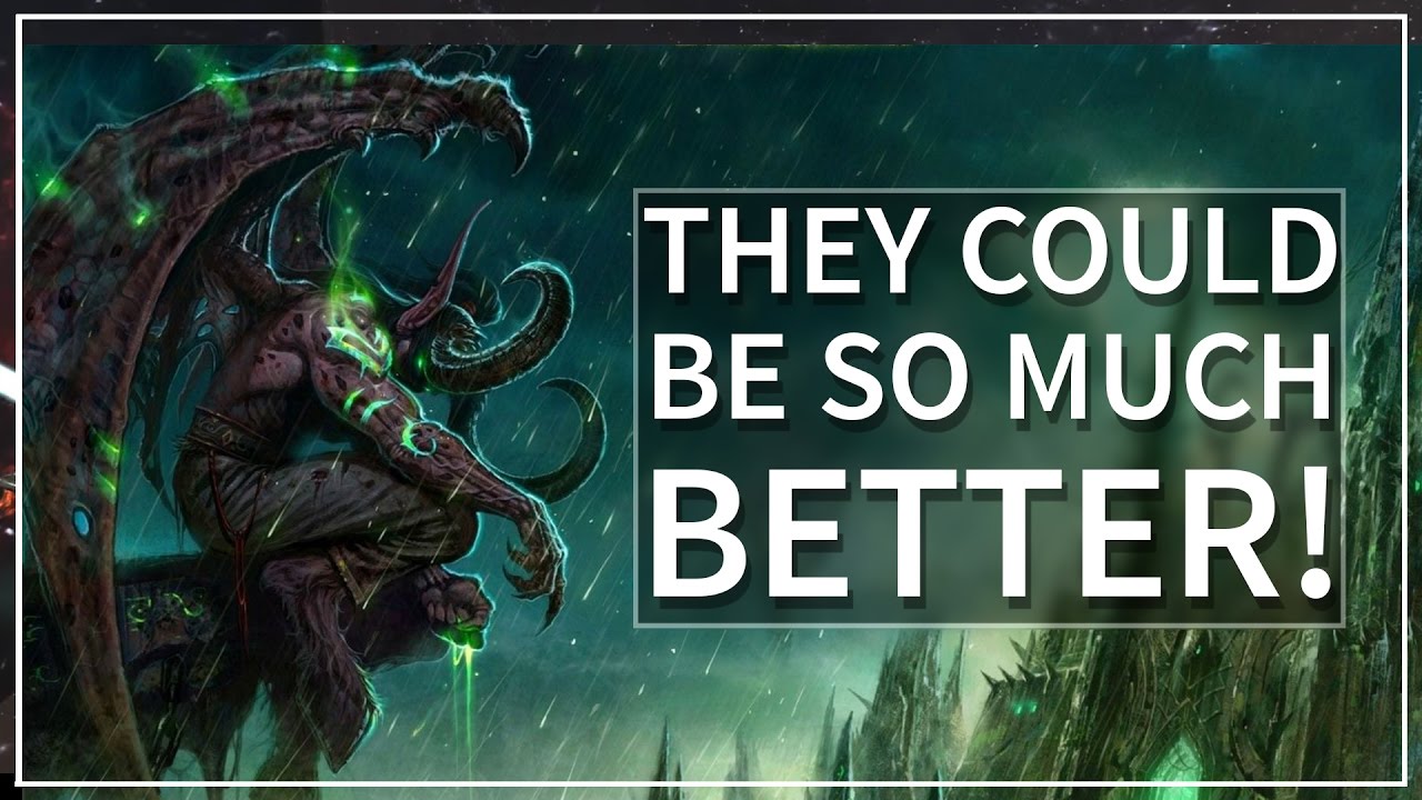 Legion Legendary Items: How They Should Have Been