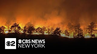 Arson charges announced in New Jersey wildfire
