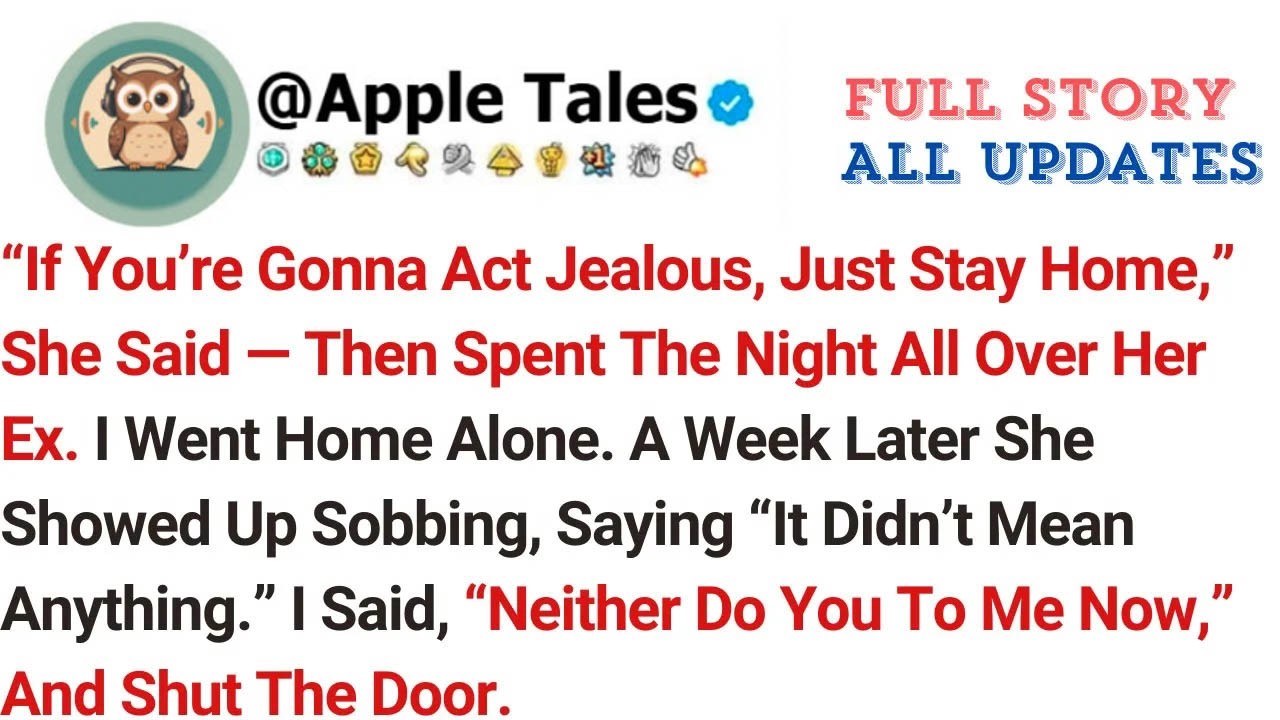 “If You’re Gonna Act Jealous, Just Stay Home,” She Said — Then Spent The Night All Over Her Ex