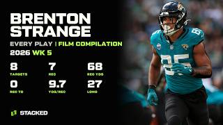 Brenton Strange: Every Touch of 2026 Week 5 | Full Film Compilation