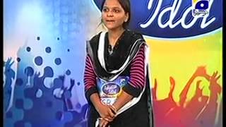 Faisalabad auditions Pakistan Idol very sweet singer Maria Meer Resimi