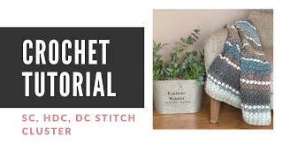 Easy Crochet Lap Blanket Stitch Tutorial