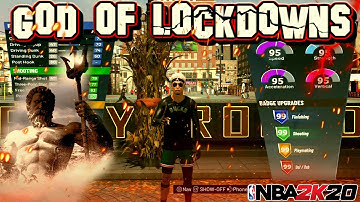 BEST LOCK DOWN BUILD EVER ON NBA 2K20 | RAREST GUARD BUILD