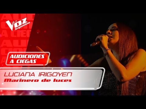 Luciana Irigoyen - "Marinero de luces" - Audiciones a ciegas - La Voz Argentina 2021