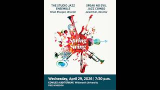 Sudio Jazz Ensemble and Jazz Combo Concert
