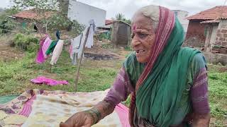 Grandmother making sweet Papad #villagelife #village #cooking #blog