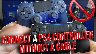 How To Connect A Ps4 Controller Without A Cable 2025