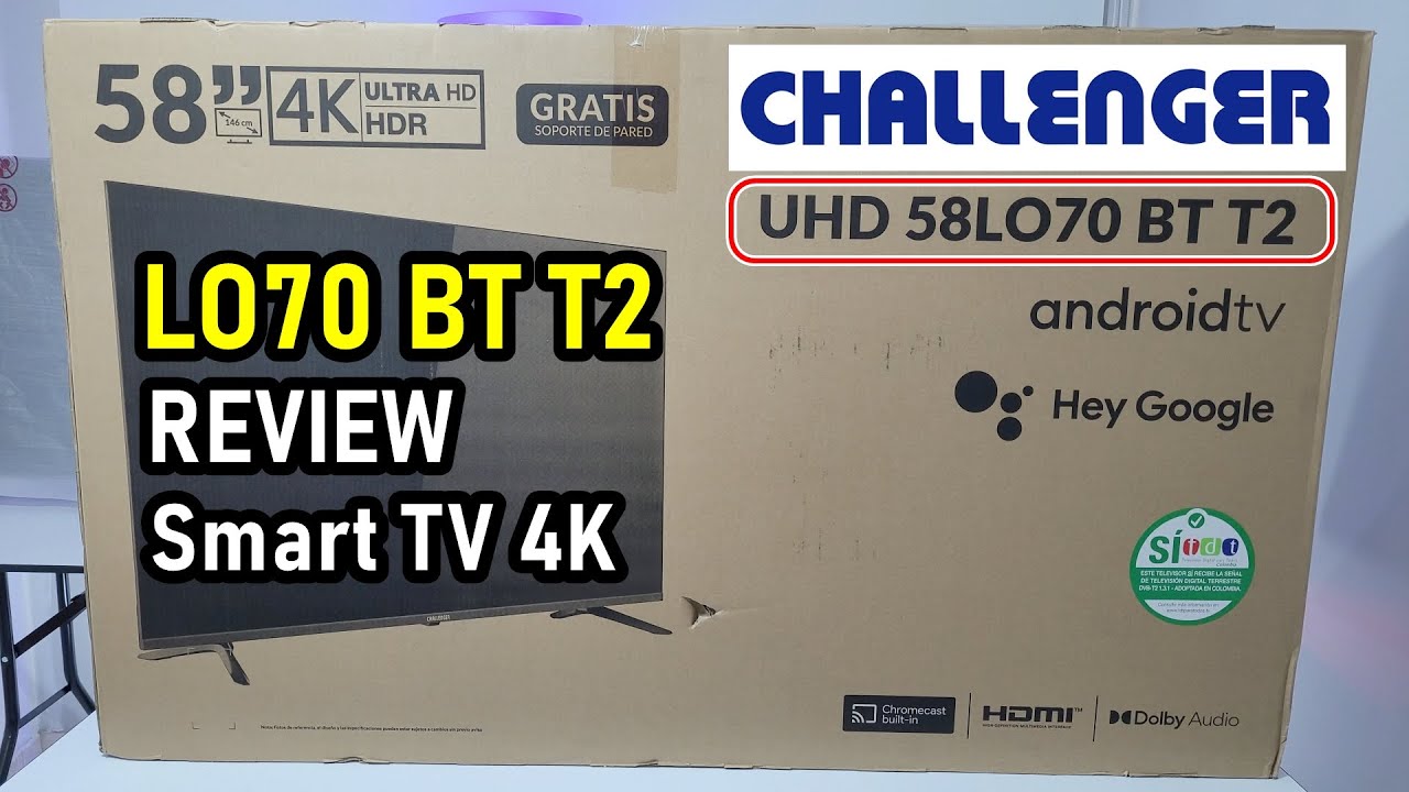 Televisor Challenger 43 pulgadas FHD Smart TV