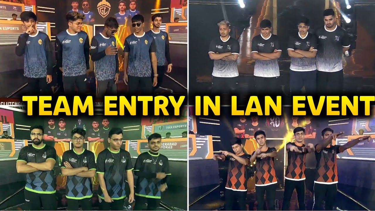 GodLike, Soul, Xparks, Xo, Skylight, TSM FTX All Teams Entry in Lan ...