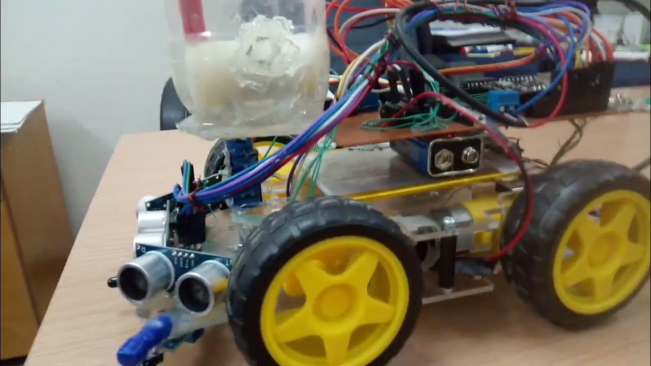 How to Make Fire Fighting Robot By using Arduino #roboticsArduino ...
