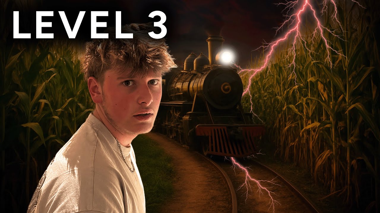 I Tried 3 Levels Of Scare Maze