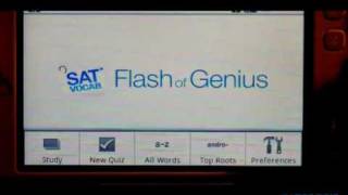 Flash Of Genius SAT vocab - Android Developer Challenge 2 - Apps fast test - Round 1 screenshot 5
