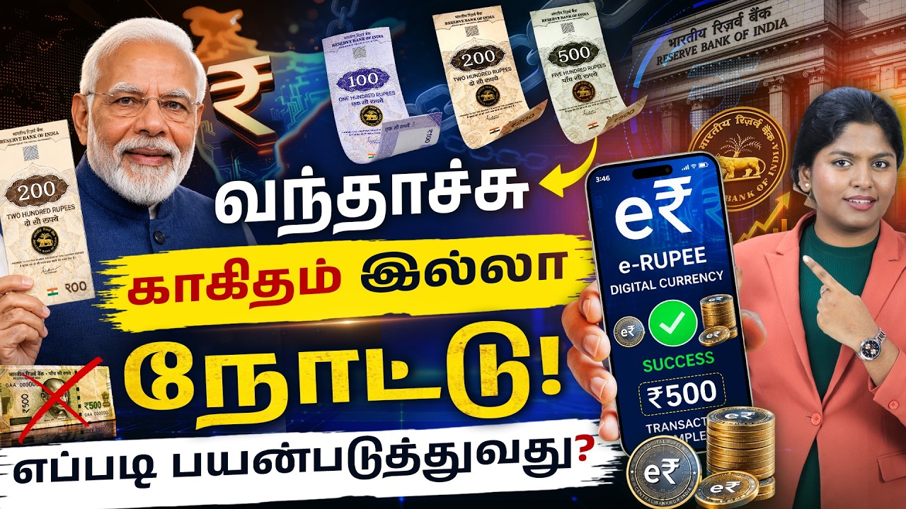 RBI Digital Rupee 2026 - How e-RUPEE Works? | CBDC e-Rupee Wallet Setup | UPI | Digital e-Rupee