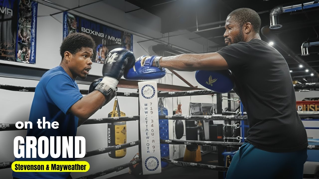 Floyd Mayweather Joins Shakur Stevenson’s Camp Before Teofimo Lopez Fight 👀