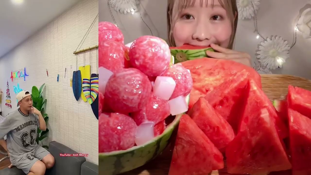 Video Ngắn (anhmoney) Và Mukbang （MIYU ASMR) 