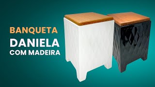 Seat Garden Daniela Banqueta Com Madeira P Jardim