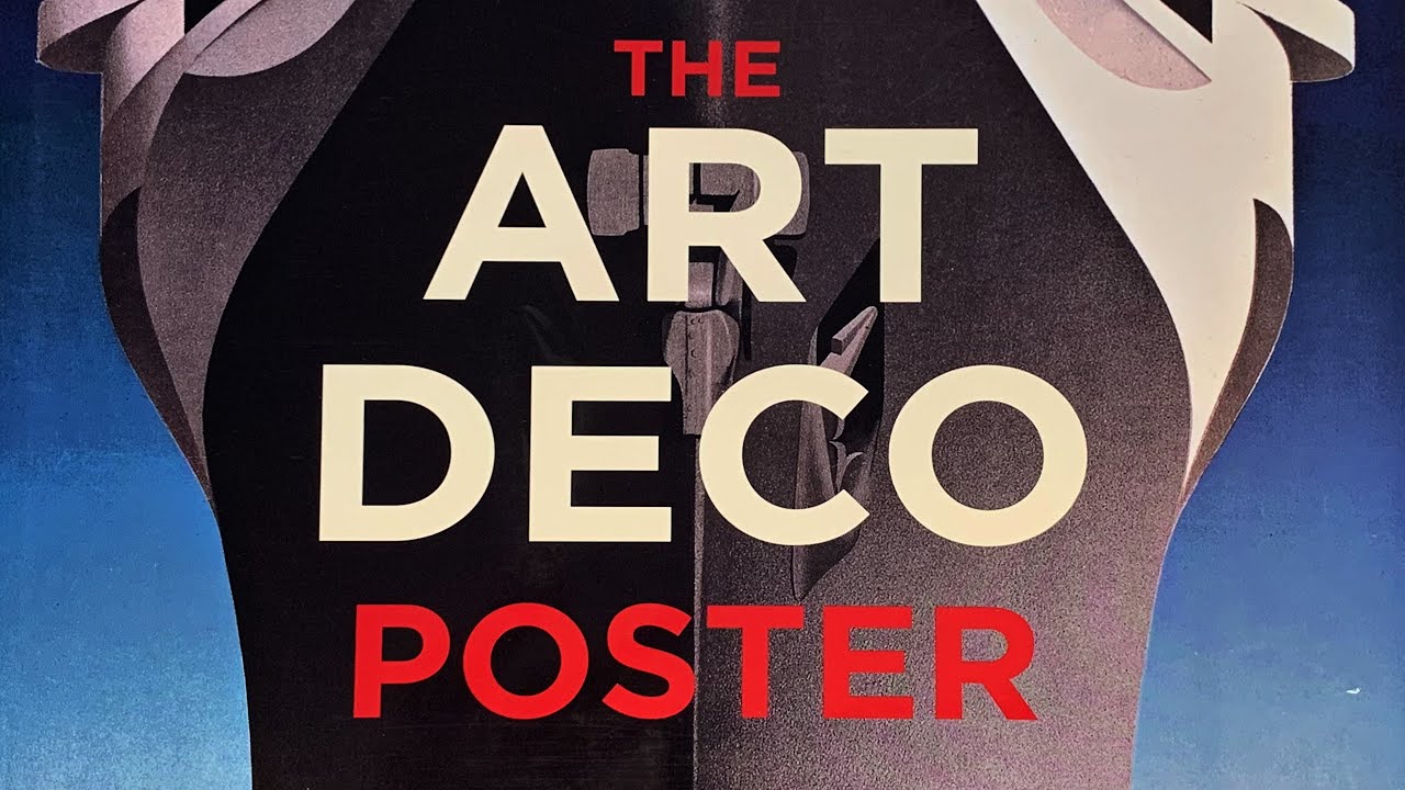 The Art Deco Poster (Flick Through / ASMR) - YouTube
