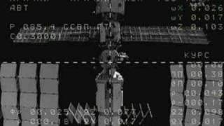Expedition 17 Soyuz Docking ISS